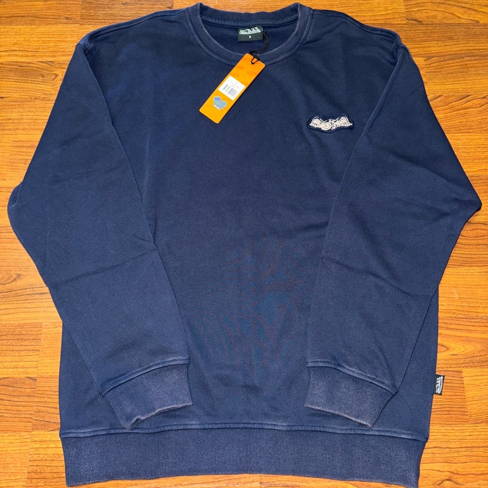 Von Dutch Blue Crewneck Sweater